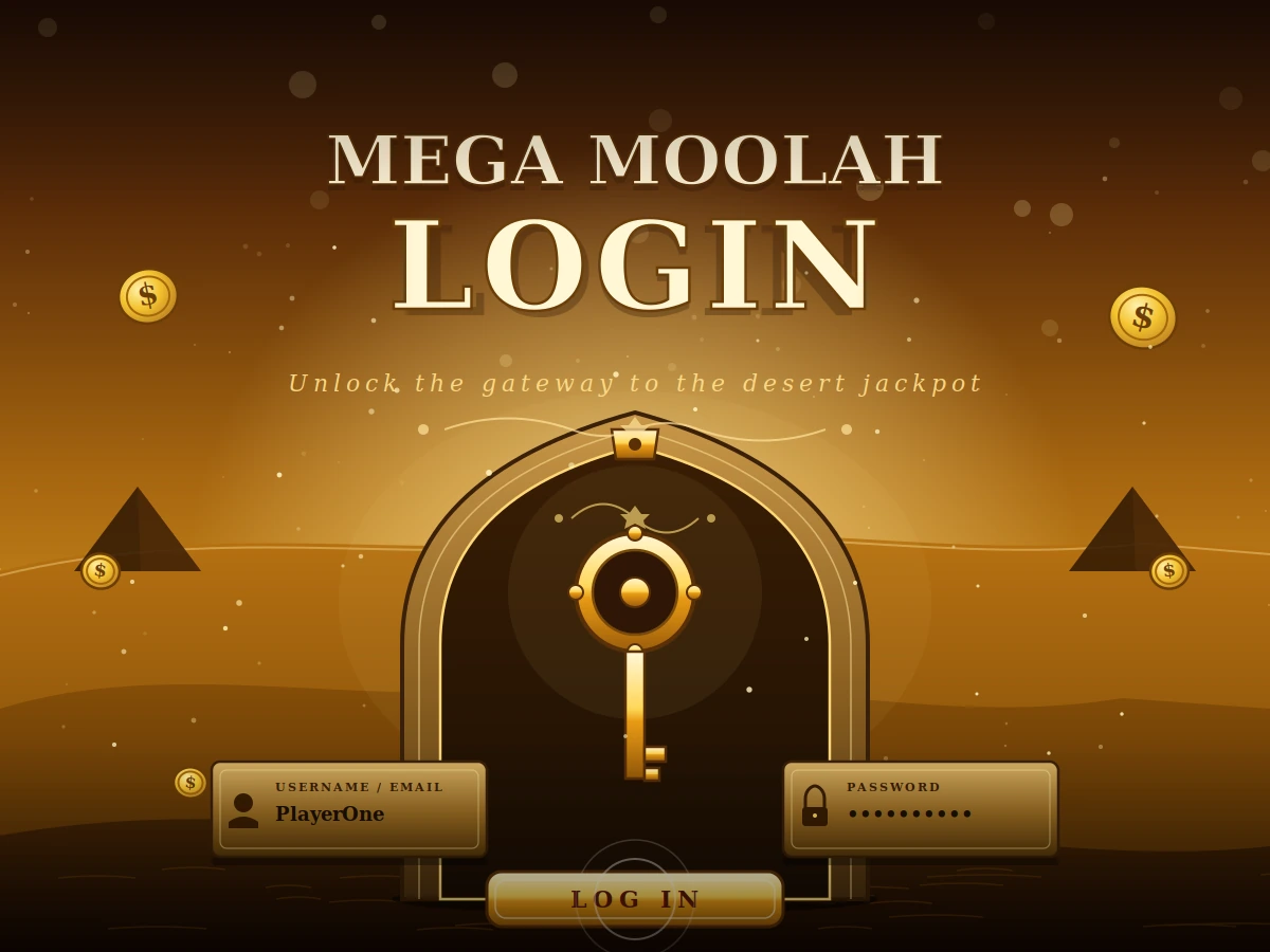 Mega Moolah Login