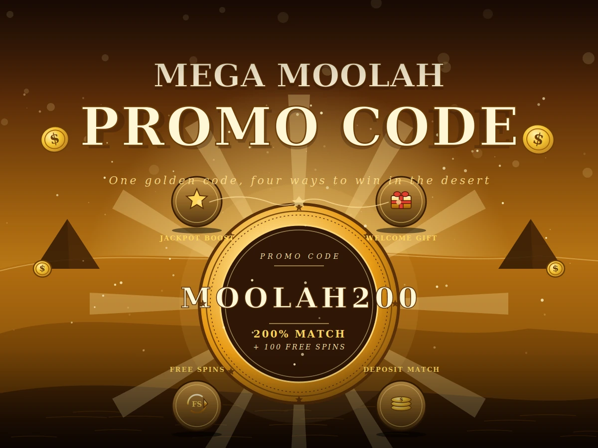 Mega Moolah Promo Code