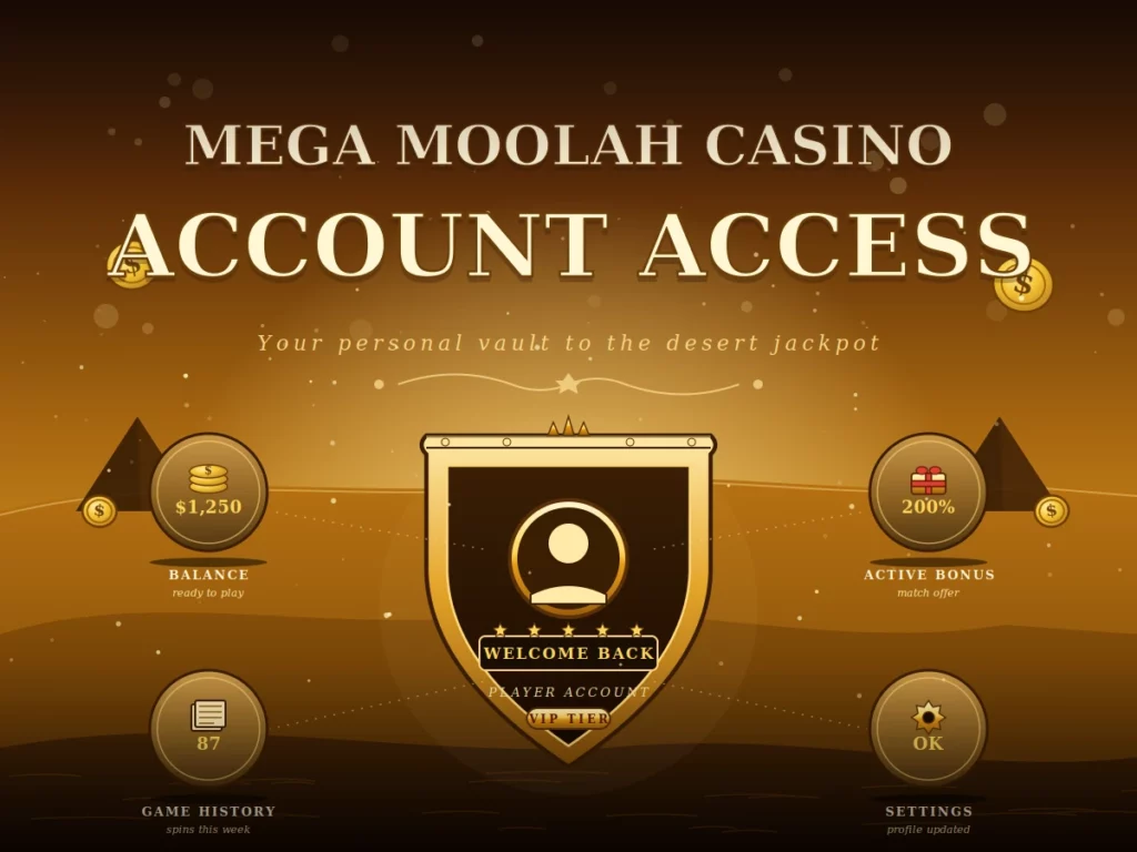 Mega Moolah Casino Account Access