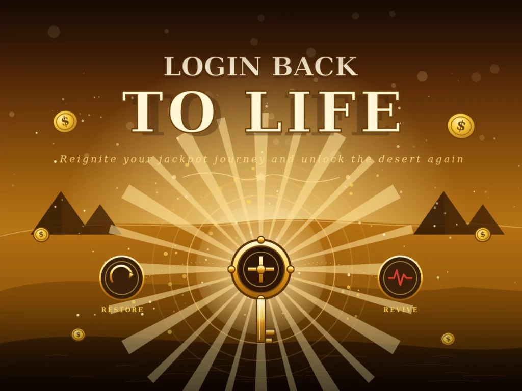 Mega Moolah login back to life